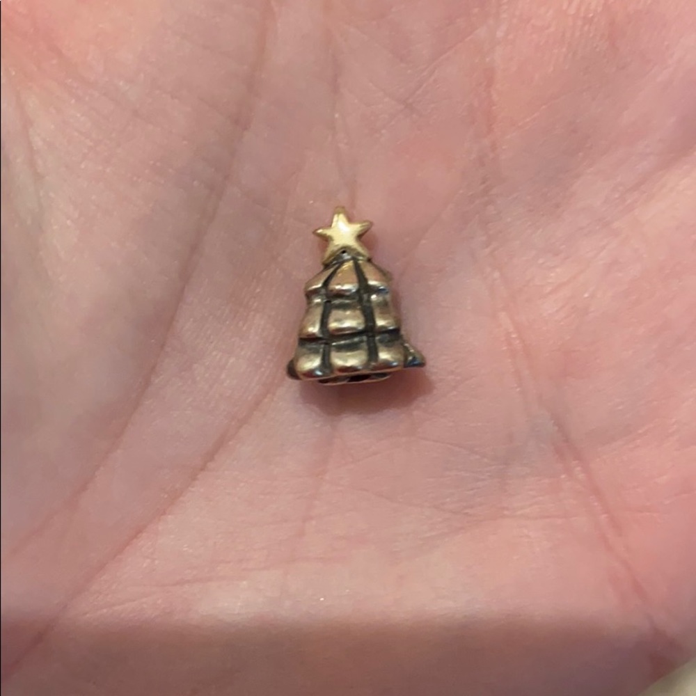 Christmas tree Pandora bead